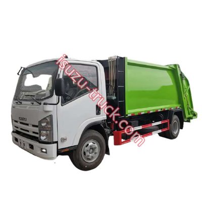 600P 4x2 5000Liters ISUZU compactor garbage truck