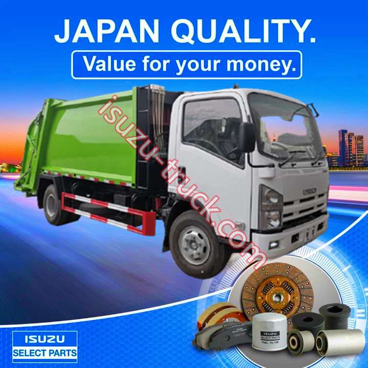 ISUZU compactor garbage truck (also named ISUZU garbage compacted truck,ISUZU compression garbage truck,compress garbage truck shows on www.isuzu-truck.com