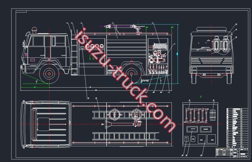 fire truck structure