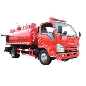 ISUZU water tank fire wagon shows on isuzu-truck.com