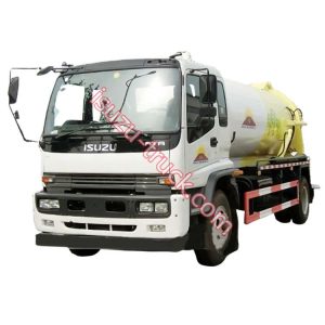 ISUZU disposal sewage truck