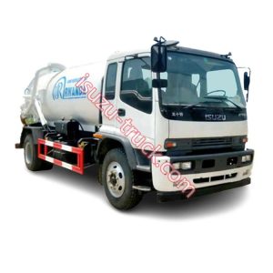 ISUZU sewage tank truck