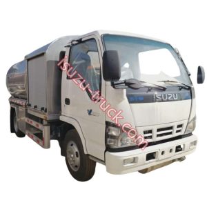ISUZU aviation refilling truck shows on isuzu-truck.com