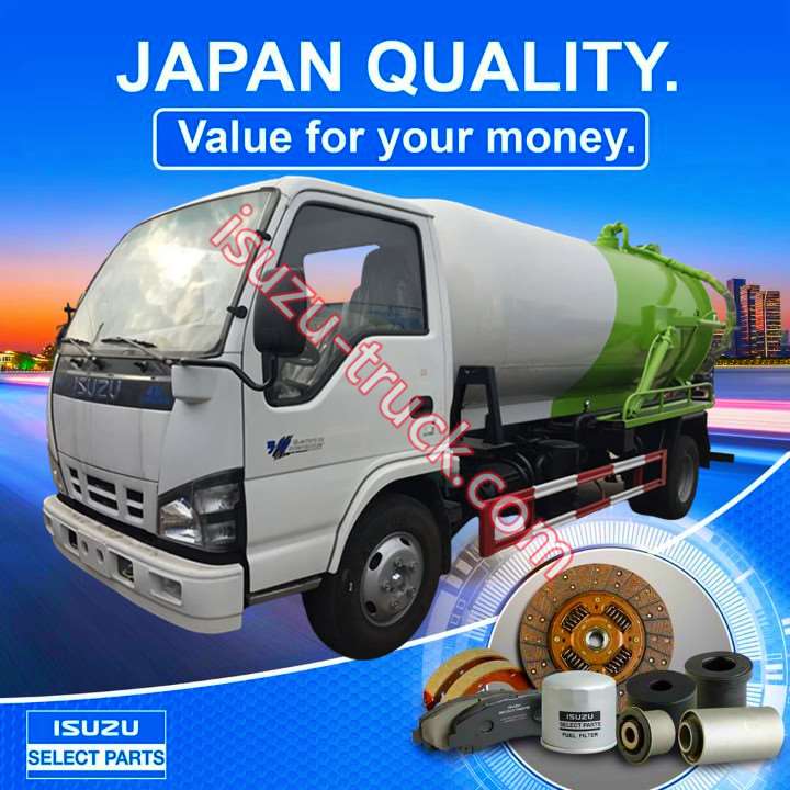 ISUZU sewer clean suction truck