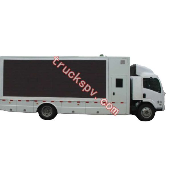 a mobile ISUZU LED lorry,mobile ISUZU LED TRUCK,ISUZU bill boards show on www.isuzu-truck.com