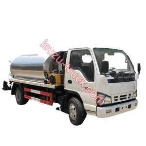 ISUZU asphalt tanker truck is here