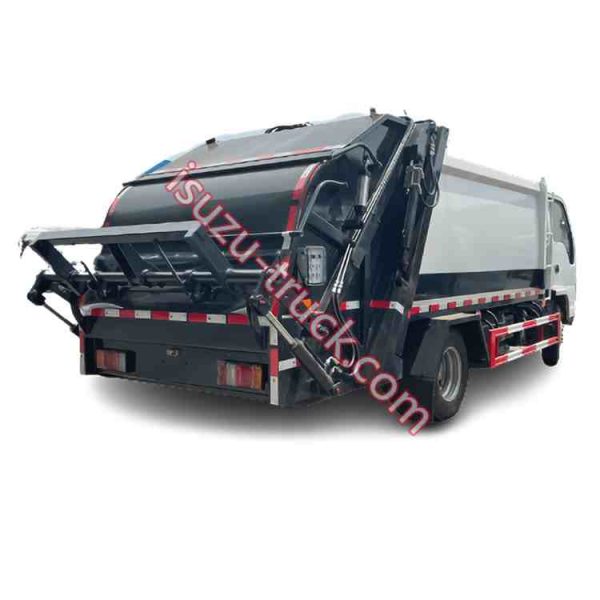 ISUZU refuse compacting truck,waste garbage compactor delivery vehicle shows on www.isuzu-truck.com