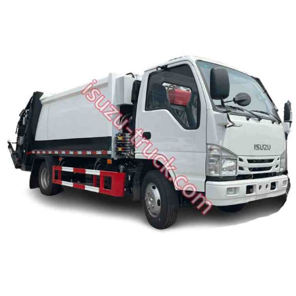 ISUZU compacting truck,waste garbage compactor delivery vehicle shows on www.isuzu-truck.com
