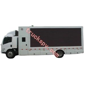 ISUZU LED billboard truck shows on www.isuzu-truck.com