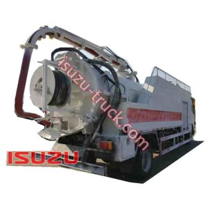 ISUZU vacuum sewage combined jet Truck