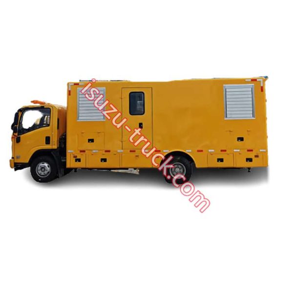 Multifunction Battery-powered UPS Emergency Power Supply truck shows on www.isuzu-truck.com