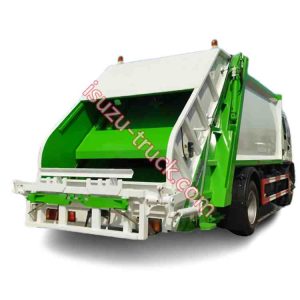 ISUZU refuse compactor truck shows on www.isuzu-truck.com