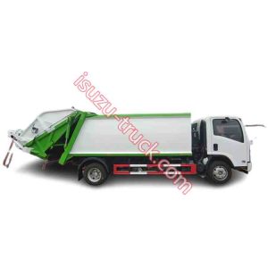 ISUZU trash compacted truck  lorry shows on isuzu-truck.com