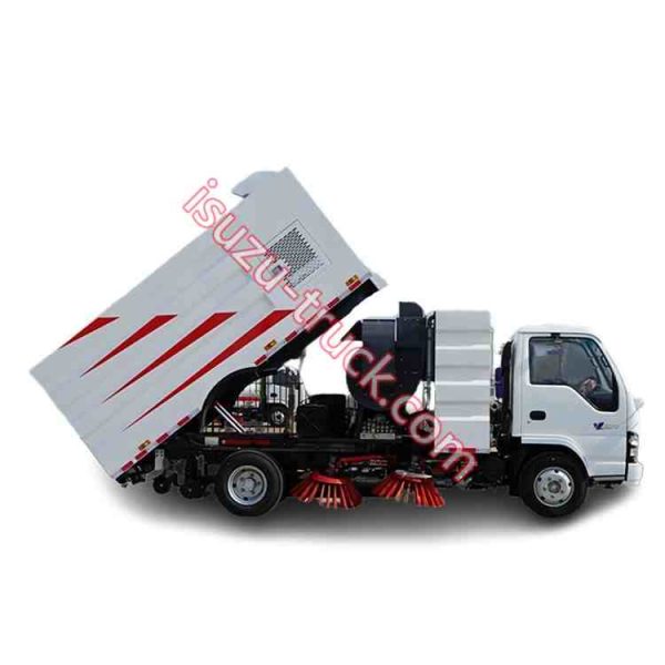 washing and sweeper vehicle shows on isuzu-truck.com