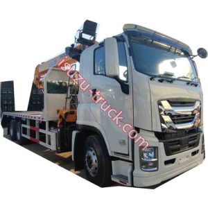 ISUZU new model ,china called it juka , GIGA crane truck shows on isuzu-truck.com