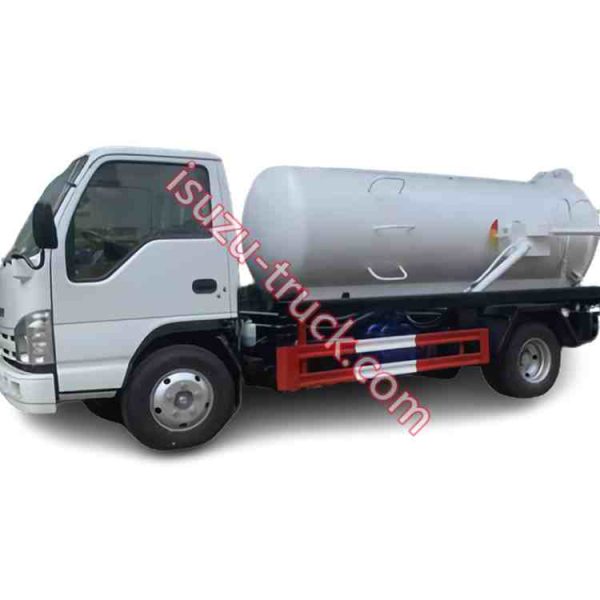 4x2 left hand drive septic tank ISUZU truck shows on isuzu-truck.com