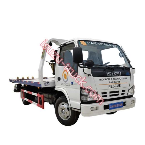 ISUZU recovery towing truck use for towing car shows on isuzu-truck.com