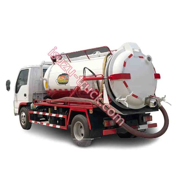 customized vacuum truck shows on isuzu-truck.com