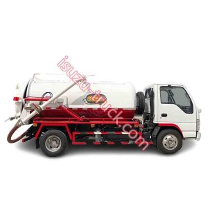 5Kl vacuum sewage suction trucks shows on isuzu-truck.com