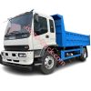 15MT tipper truck painted blue color tipping body shows on isuzu-truck.com