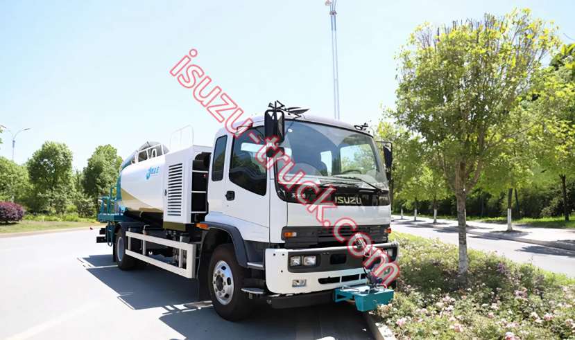 isuzu dust suppression truck