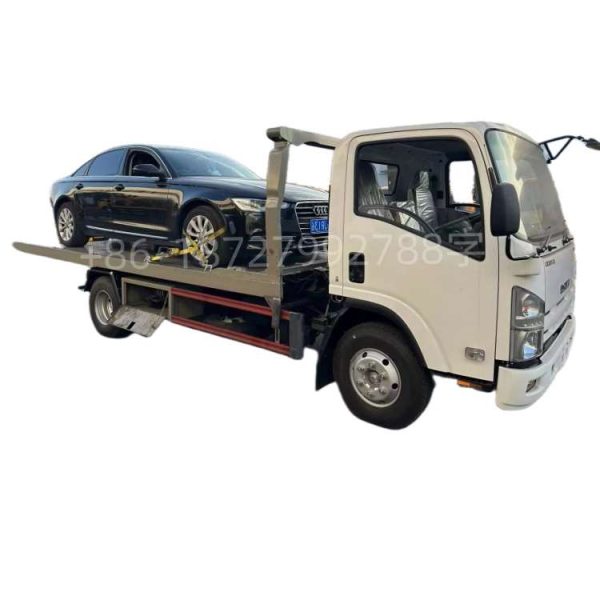ELF ISUZU tilt tray towing truck for sales