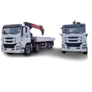 ISUZU lorry-mounted cranes boom truck