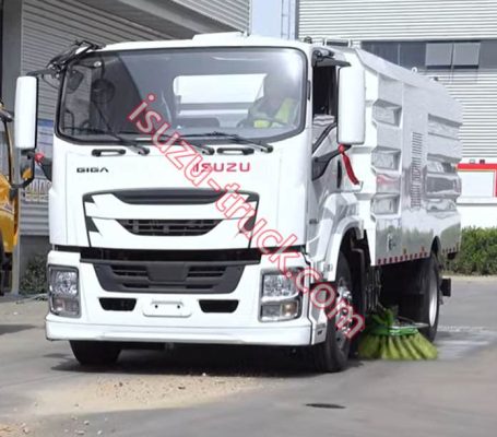 ISUZU FVR road sweeper truck